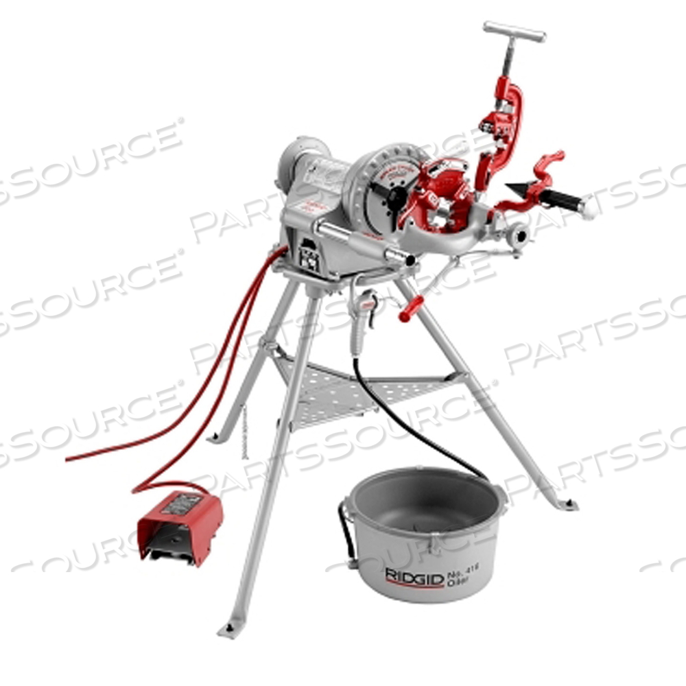 PIPE THREADING MACHINE 1/8 TO 2 by Ridgid