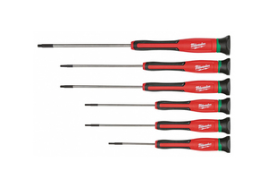 PRECISION SCREWDRIVER SET TORX(R) 6 PCS. by Milwaukee Electric Tools PRECISION SCREWDRIVER SET TORX(R) 6 PCS. by Milwaukee Electric Tools