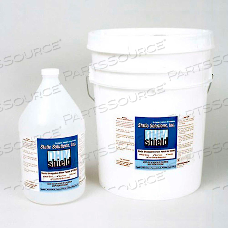 DISSIPATIVE FLOOR FINISH, GALLON BOTTLE, 4 BOTTLES by Static Solutions Inc DISSIPATIVE FLOOR FINISH, GALLON BOTTLE, 4 BOTTLES by Static Solutions Inc