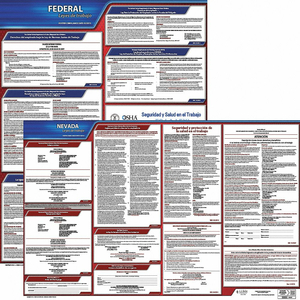 LABOR LAW POSTER FED/STA NV SP 20INH 3YR by J.J. Keller & Associates