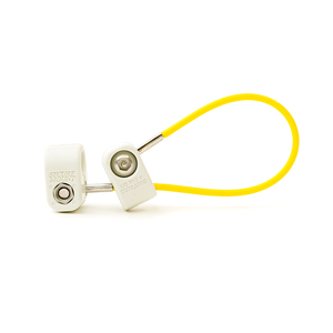 CABLE MGMT 6"  YELLOW CABLE TETHER - 12 PK W/KEY by Secure Mount