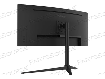 PLANAR PZN3410Q, LED MONITOR, CURVED, 34", 3440 X 1440 WQHD @ 100 HZ, VA, 4000:1, 5 MS, HDMI, DISPLAYPORT, USB-C, SPEAKERS by Planar Systems