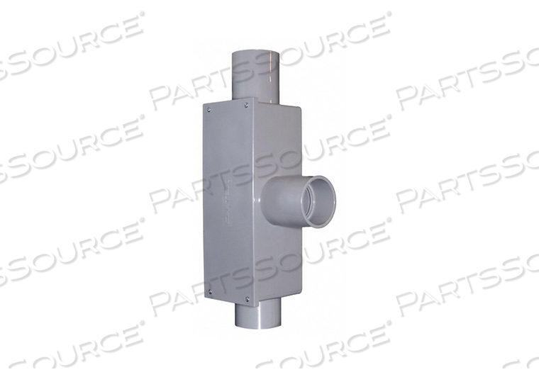 CONDUIT OUTLET BODY PVC T by Cantex