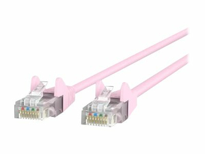 BELKIN HIGH PERFORMANCE - PATCH CABLE - RJ-45 (M) TO RJ-45 (M) - 5 FT - UTP - CAT 6 - MOLDED, SNAGLESS - PINK - FOR OMNIVIEW SMB 1X16, SMB 1X8, OMNIVIEW SMB CAT5 KVM SWITCH by Belkin