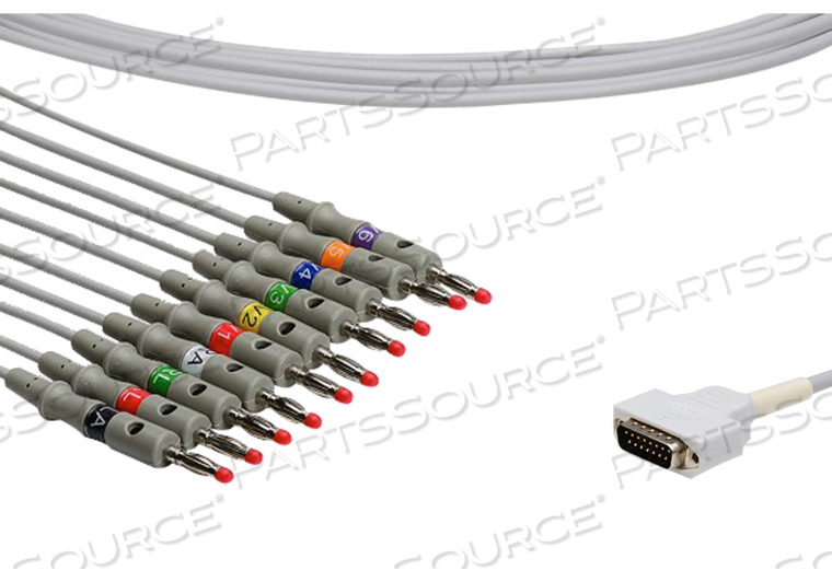 10 LEAD ECG CABLE 