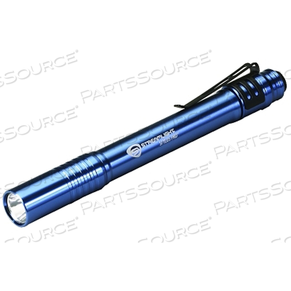 STYLUS PRO LED PEN LIGHT, 2 AAA, 100 LUMENS, BLUE by Streamlight STYLUS PRO LED PEN LIGHT, 2 AAA, 100 LUMENS, BLUE by Streamlight