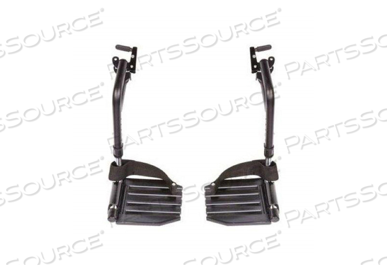 HEMI SWING-AWAY FOOTREST WITH COMPOSITE FOOTPLATE AND HEEL LOOPS FOR WHEELCHAIR by Invacare Corporation HEMI SWING-AWAY FOOTREST WITH COMPOSITE FOOTPLATE AND HEEL LOOPS FOR WHEELCHAIR by Invacare Corporation