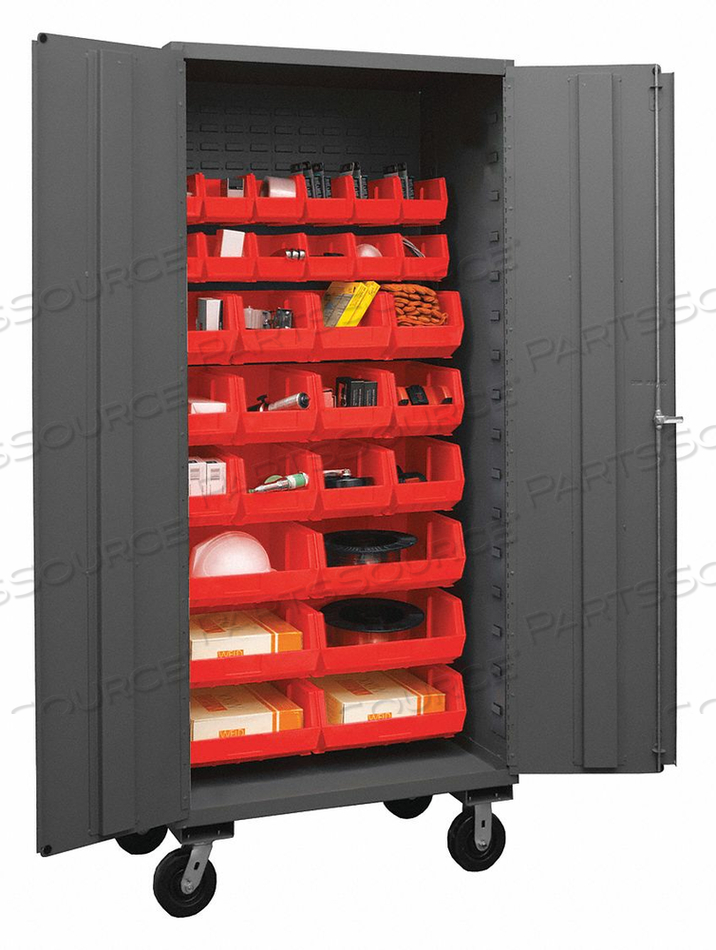 BIN CAB LOUVERED/SHELVING 80 H 36 W 24 D by Durham Manufacturing Company BIN CAB LOUVERED/SHELVING 80 H 36 W 24 D by Durham Manufacturing Company