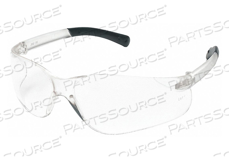 SAFETY GLASSES, SERIES BK2, GENDER UNISEX, LENS COLOR CLEAR, POLARIZED LENS NO, LENS COATING ANTI-SCRATCH, NO FOAM LINED, EYEWEAR FRAME DESI by Condor