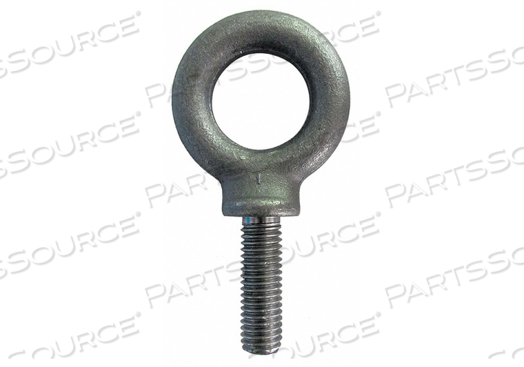 MACHINERY EYE BOLT, WITH SHOULDER, STEEL, PLAIN, 5/16"-18 THREAD SIZE, 1 1/8 IN THREAD LG by Fabory MACHINERY EYE BOLT, WITH SHOULDER, STEEL, PLAIN, 5/16"-18 THREAD SIZE, 1 1/8 IN THREAD LG by Fabory