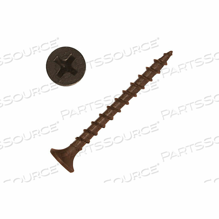 #6 X 1-5/8" PHILLIPS BUGLE HEAD DRYWALL SCREW - STEEL - FULL THREAD - COARSE - PKG OF 5500 by Screw Products, Inc. #6 X 1-5/8" PHILLIPS BUGLE HEAD DRYWALL SCREW - STEEL - FULL THREAD - COARSE - PKG OF 5500 by Screw Products, Inc.