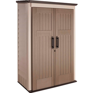 LARGE VERTICAL STORAGE SHED 31"L X 52"W X 81"H by Rubbermaid Cart