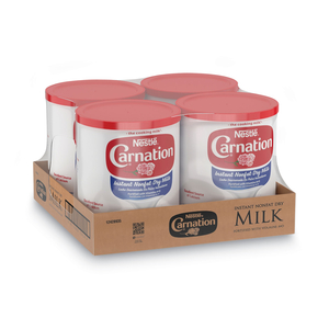 INSTANT NONFAT DRY MILK, UNSWEETENED, 22.75 OZ CANISTER, 4/CARTON by Carnation