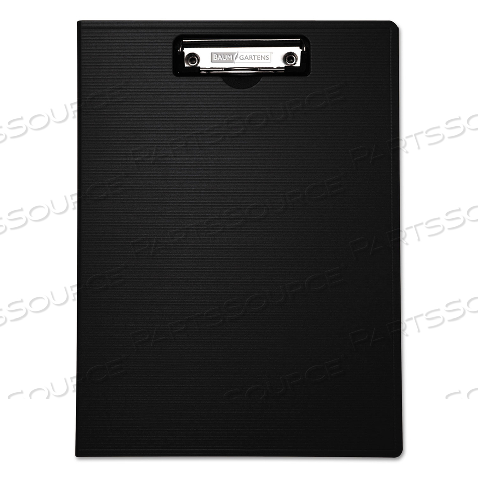PORTFOLIO CLIPBOARD WITH LOW-PROFILE CLIP, PORTRAIT ORIENTATION, 0.5" CLIP CAPACITY, HOLDS 8.5 X 11 SHEETS, BLACK by Mobile OPS PORTFOLIO CLIPBOARD WITH LOW-PROFILE CLIP, PORTRAIT ORIENTATION, 0.5" CLIP CAPACITY, HOLDS 8.5 X 11 SHEETS, BLACK by Mobile OPS