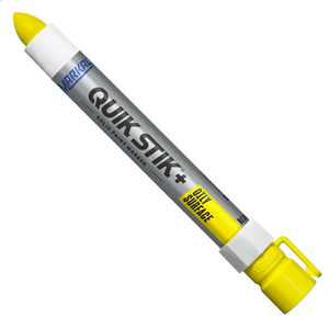 028881 MARKAL LACO QUIK STIK OILY PAINT MARKER, YELLOW by Markal