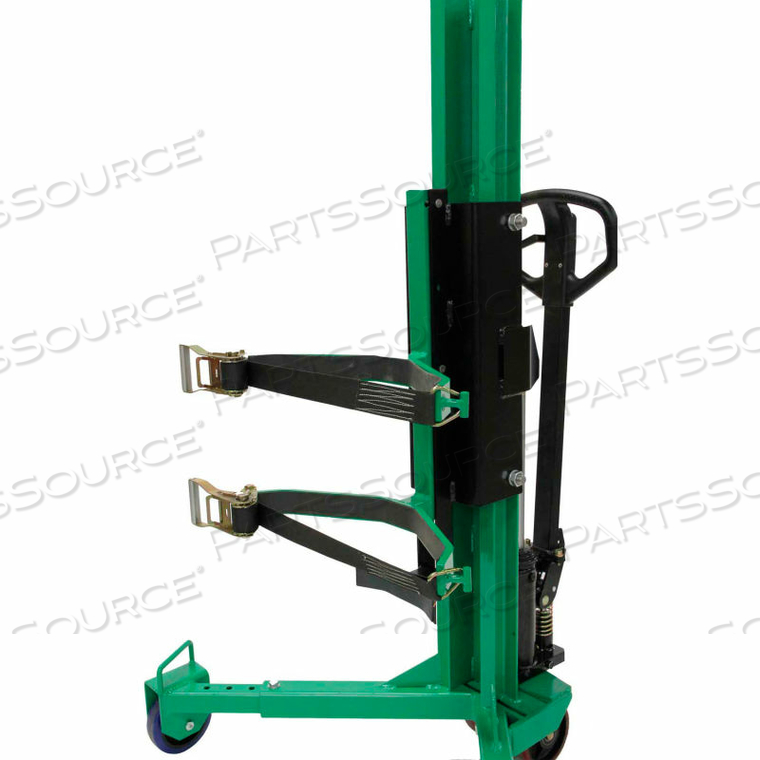 BARREL HAWK III DRUM HANDLER WITH STRAP ATTACHMENT 800 LB. CAPACITY by Valley Craft Industries, Inc