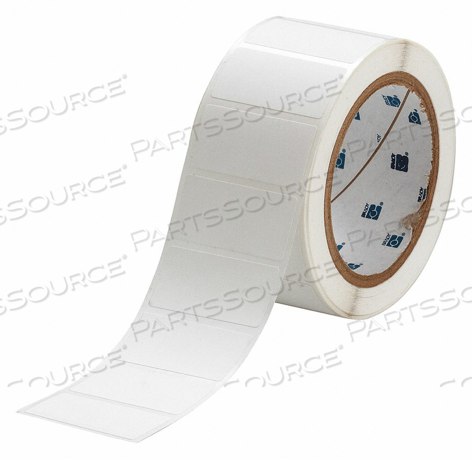 LABEL WHITE 2 IN W POLYESTER by Brady Americas