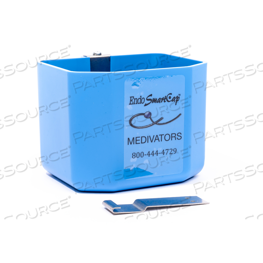 BOTTLE HOLDER, WATER, ENDO SMARTCAP™, BLUE, STERILE, FOR 250ML, 500ML AND 1L BOTTLES by Medivators (Cantel Medical) (now STERIS) BOTTLE HOLDER, WATER, ENDO SMARTCAP™, BLUE, STERILE, FOR 250ML, 500ML AND 1L BOTTLES by Medivators (Cantel Medical) (now STERIS)