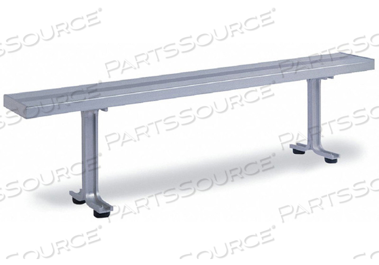 LOCKER ROOM BENCH 8 FT 2 PEDESTALS by Lyon LOCKER ROOM BENCH 8 FT 2 PEDESTALS by Lyon