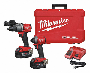 CORDLESS COMBINATION KIT 5.0AH 2 TOOLS by Milwaukee Electric Tools