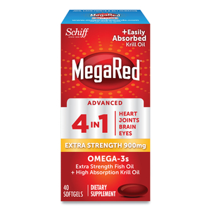 ADVANCED 4-IN-1 OMEGA-3 SOFTGEL, 900 MG, 40 COUNT by MegaRed