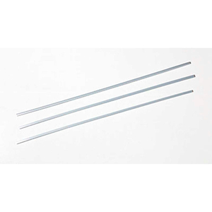 ORFIT PRECUT STRIPS, THIN, 18" X 1/5" X 1/12", SONIC SILVER, 10 PIECES/PK by Fabrication Enterprises