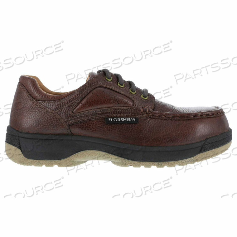 FS2400 MEN'S EUROCASUAL MOC TOE OXFORD, DARK BROWN, SIZE 6.5 EEE (X-WIDE) 