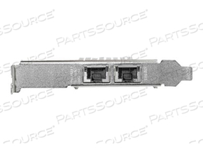 PCIE NETWORK ADAPTER CARD DUAL NIC PORTS NETWORK INTERFACE CARD 2X 10 GBE RJ45 P by StarTech.com Ltd.
