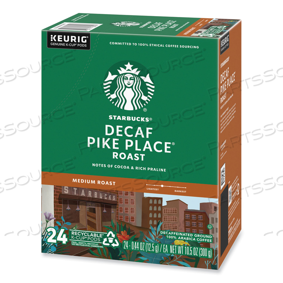 PIKE PLACE DECAF COFFEE K-CUPS by Starbucks
