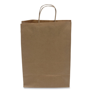 KRAFT PAPER BAGS, 10" X 6" X 13", KRAFT, 250/CARTON by Kari-Out