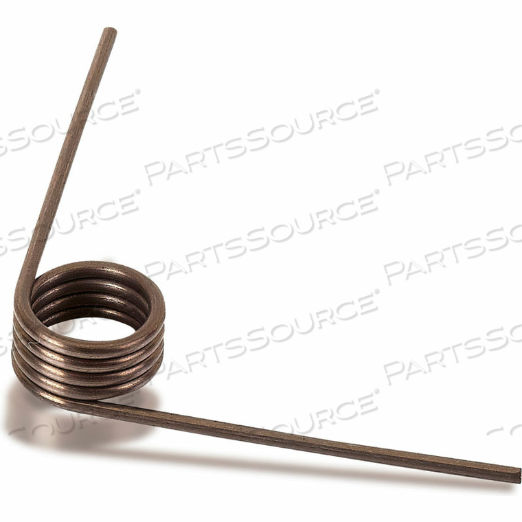 90 TORSION SPRING - 0.408" COIL DIA. - 0.051" WIRE DIA. - WOUND LEFT - MUSIC WIRE - PKG OF 6 by Gardner Spring Inc. 90 TORSION SPRING - 0.408" COIL DIA. - 0.051" WIRE DIA. - WOUND LEFT - MUSIC WIRE - PKG OF 6 by Gardner Spring Inc.