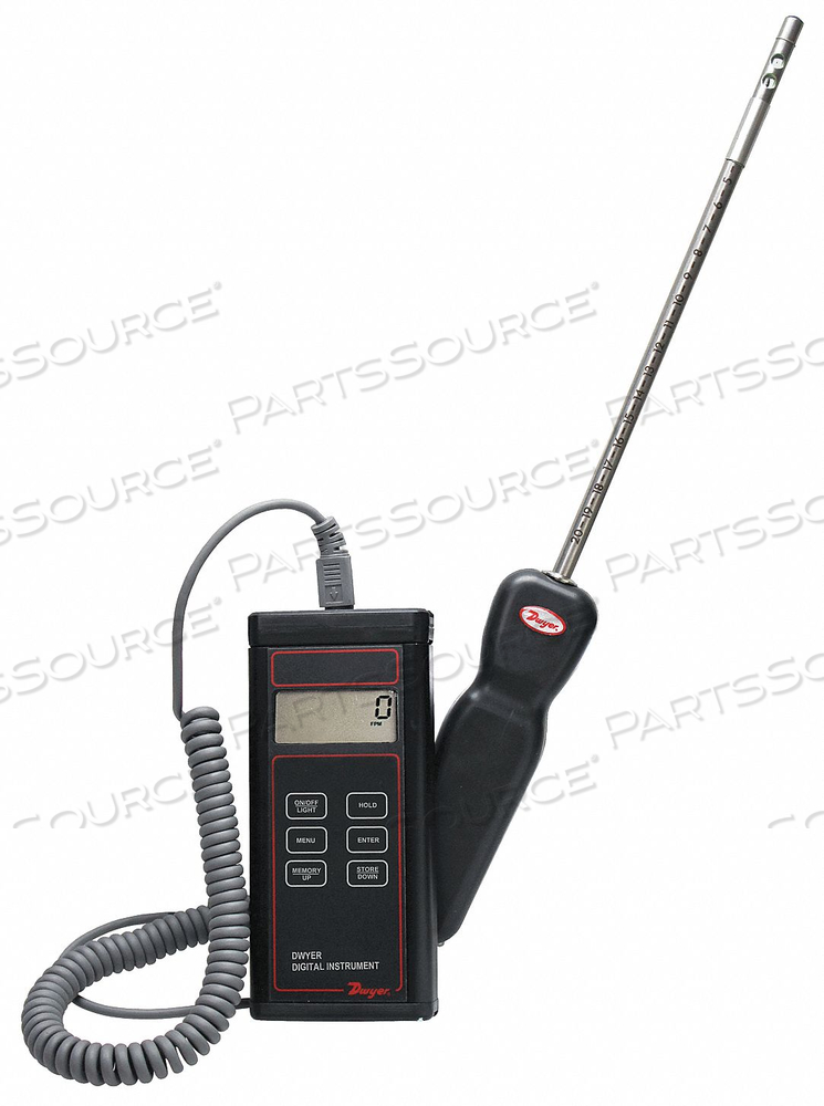 ANEMOMETER 0 TO 6000 FPM by Dwyer Instruments
