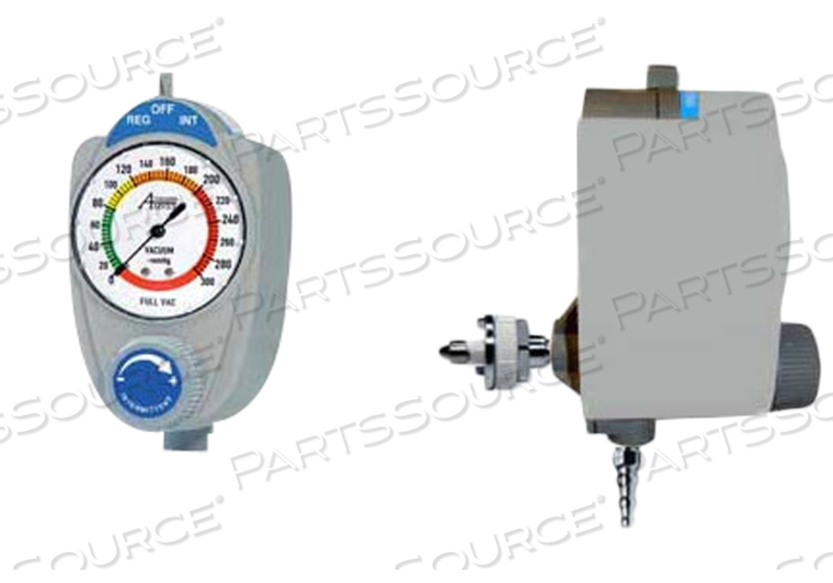 0PSI-300PSI CONTINUOUS/INTERMITTENT TUBING NIPPLE X OHMEDA MALE VACUUM REGULATOR by Ohio Medical, LLC