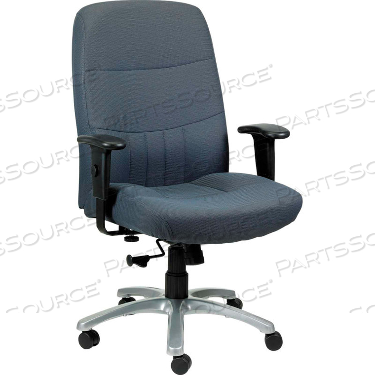 EUROTECH EXCELSIOR EXECUTIVE HIGH BACK CHAIR - BLACK FABRIC by Raynor Marketing