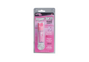 PEPPER SPRAY KEY RING PINK by Sabre