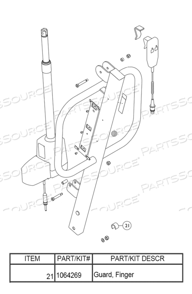 FINGER GUARD by Invacare Corporation