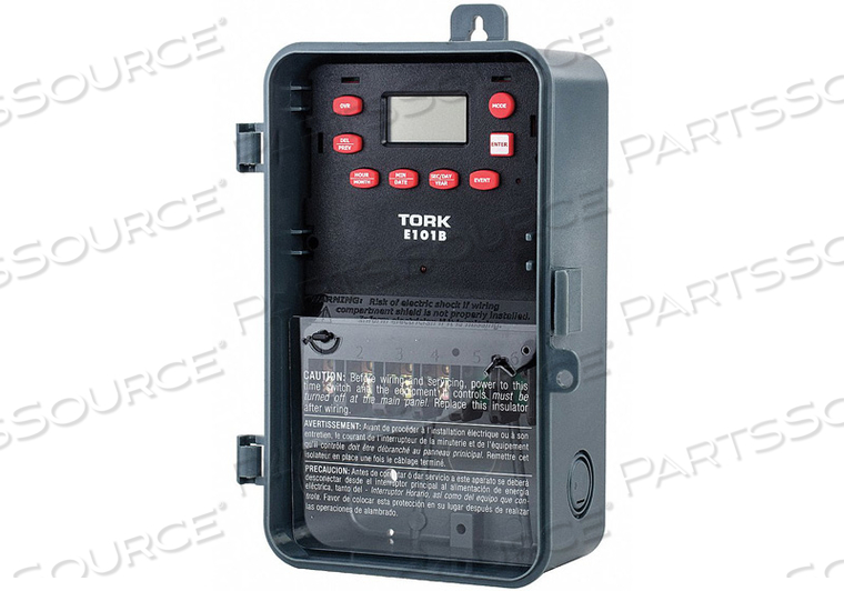 ELECTRONIC TIMER 7 DAYS SPST by Tork ELECTRONIC TIMER 7 DAYS SPST by Tork