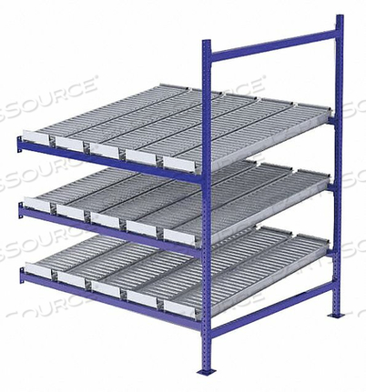 GRAVITY RACK ADD-ON 72 H 72 W 60 D BLUE by UNEX Manufacturing GRAVITY RACK ADD-ON 72 H 72 W 60 D BLUE by UNEX Manufacturing