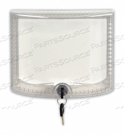 BRAEBURN CLEAR PLASTIC THERMOSTAT GUARD (FITS THERMOSTATS UP TO 7.3" WIDE X 5.25" HIGH X 3.8" DEEP) by Braeburn