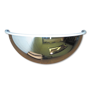 HALF-DOME CONVEX SECURITY MIRROR, HALF-DOME, 26" DIAMETER by See All Industries