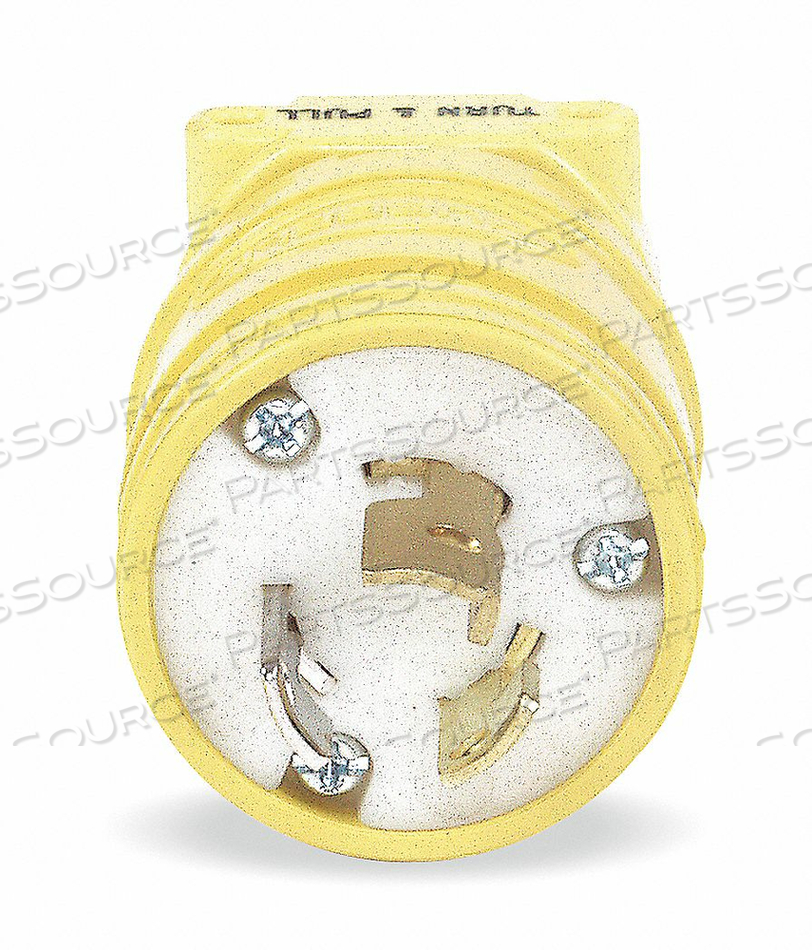 PLUG 125VAC 15A L5-15P 2P 3W 1PH by Hubbell Incorporated, Wiring Device-Kellums PLUG 125VAC 15A L5-15P 2P 3W 1PH by Hubbell Incorporated, Wiring Device-Kellums