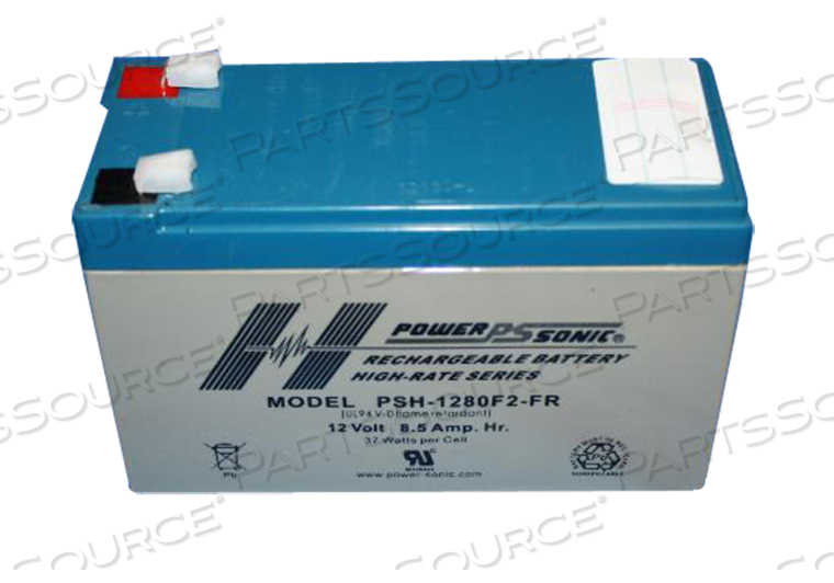 BATTERY, SEALED LEAD ACID, 12V, 7.0 AH, 0.187 IN FASTON 