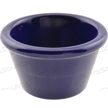RAMEKIN, SMOOTH, 1.5OZ, BLUE, 12 by Gessner Products Company Inc