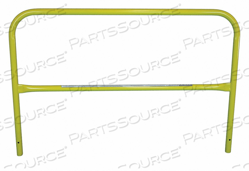 SAFETY GUARDRAIL YELLOW by Garlock Safety Systems
