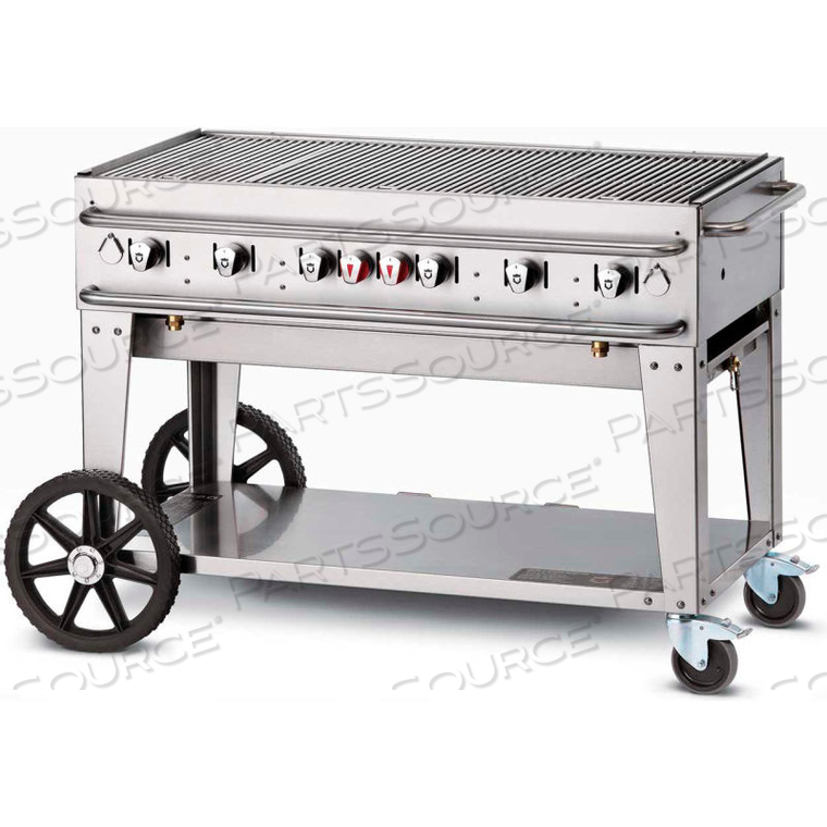 RENTAL MOBILE GRILL 48" LP - DOUBLE INLET - RCB-48 