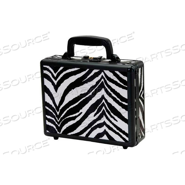 BUSINESS/OFFICE CASE, 11-1/2"L X 9"W X 3-1/4"H, ZEBRA 