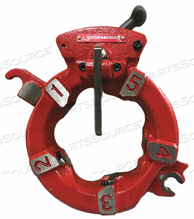 THREADING MACHINE DIE HEAD 2-1/2 TO 4 by Rothenberger THREADING MACHINE DIE HEAD 2-1/2 TO 4 by Rothenberger