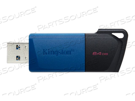 USB FLASH DRIVES 64 GB, USB 3.2 GEN 1 by Kingston Technology