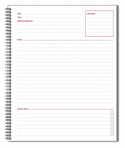 NOTEBOOK MEETNG 8-1/2 X11 BLACK by Mead NOTEBOOK MEETNG 8-1/2 X11 BLACK by Mead