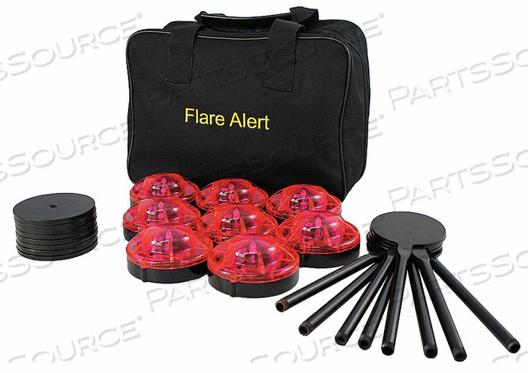H5595 LED ROAD FLARE KIT 1 WATT RED by Keystone Sales Group, Inc